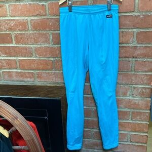 Teal Kerrits Performance Knee Patch riding tights